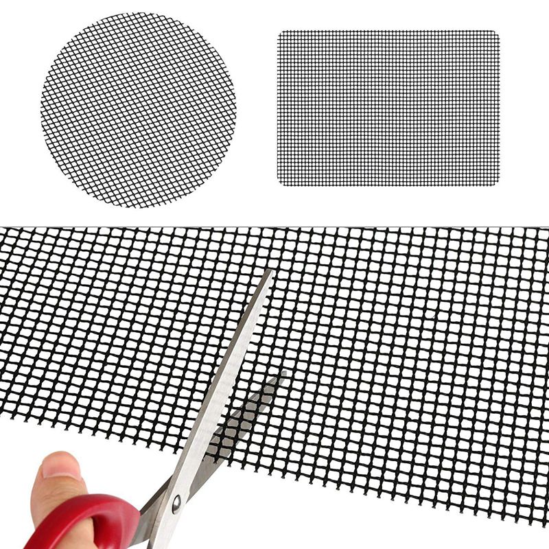 BBQ Grill Mesh Non-Stick Net Mat (4 pcs) - Image 3