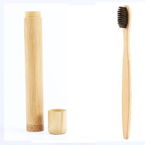 Biodegradable Toothbrush with Container - Image 6