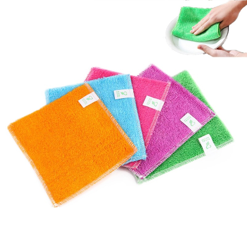 Bamboo Dish Cloth Cleaning Towel - Image 6