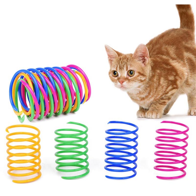 Cat Spring Toys Pet Interactive Coil (8 pcs) - Image 5
