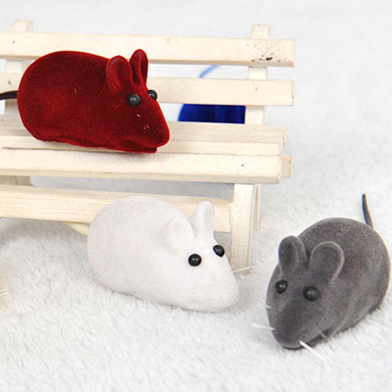 Cat Chew Toys Random Color Mouse Toys (5 pcs) - Image 2