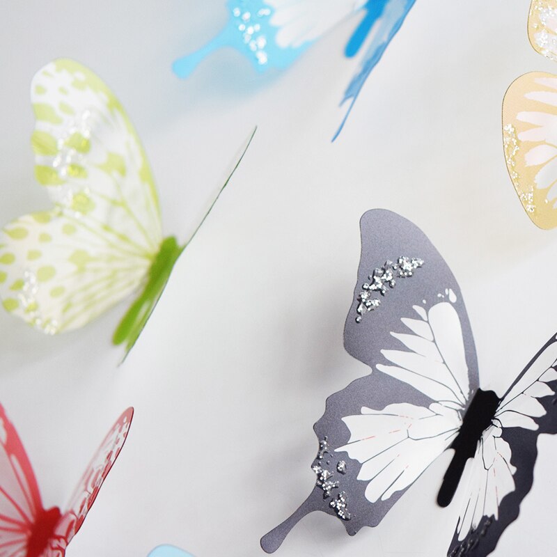 3D Butterfly Wall Stickers (18 PCs) - Image 2