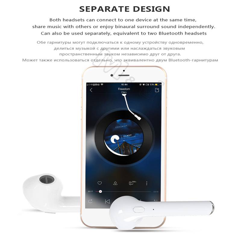 Wireless Bluetooth Earphones Mini Headset - Image 2