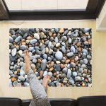 3D Floor Design Cobblestones Decor