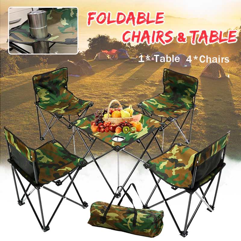Camping Chairs and Table Set - Image 6