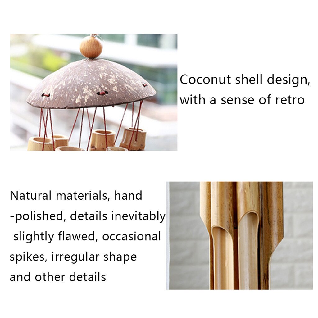 Bamboo Wind Chime Home D¨cor - Image 4