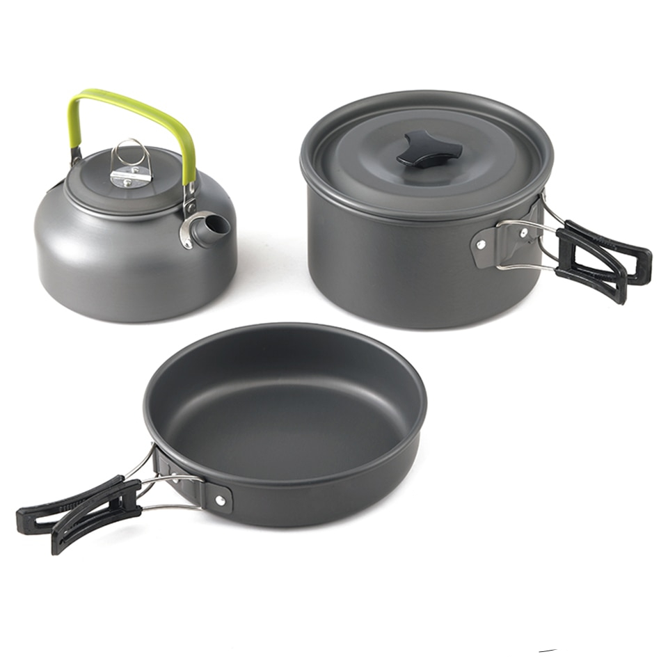 Aluminum Camping Cookware Set - Image 6