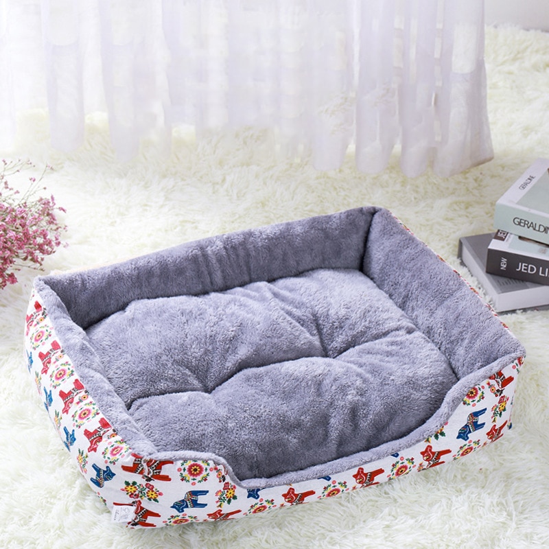 Calming Pet Bed Soft Plush Bed - Image 3