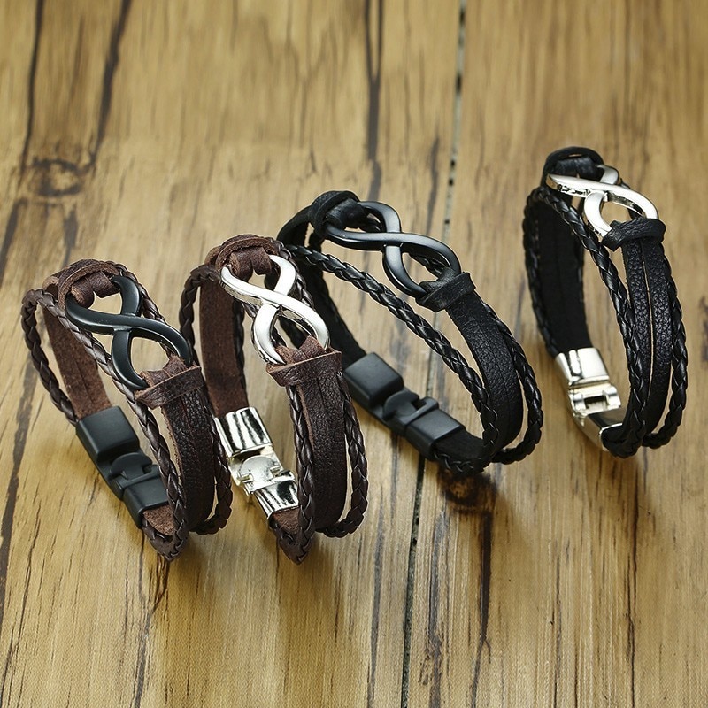 Infinity Bracelet For Men Fashion Accessory - Image 4