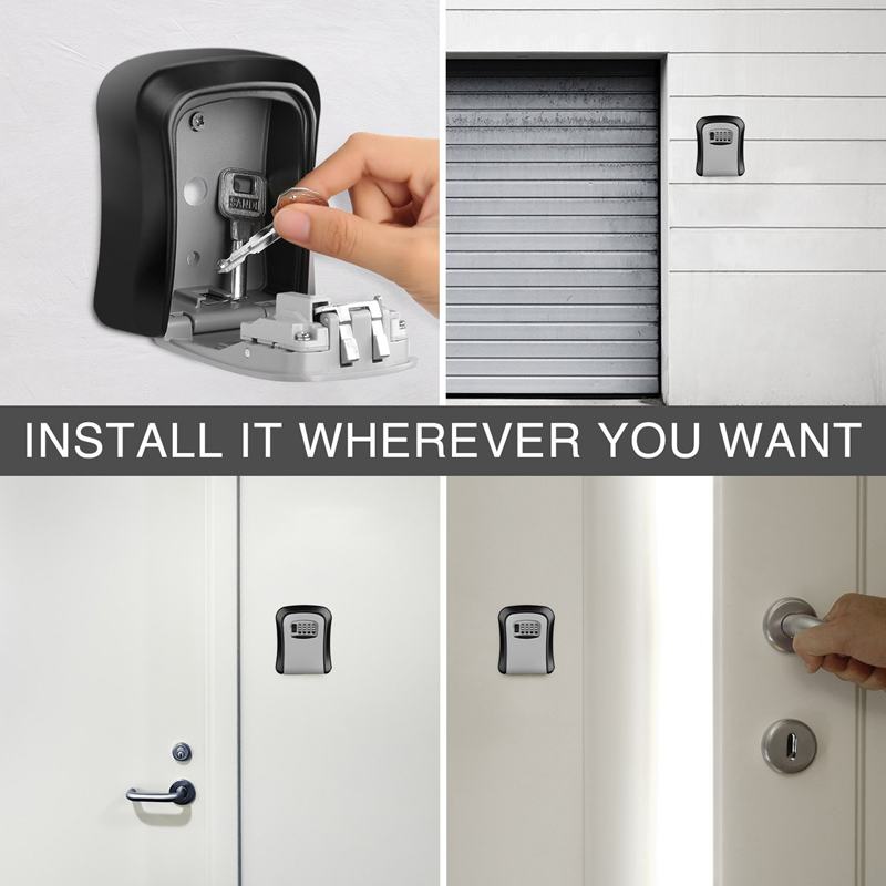 Key Safe Lock Box 4 Digit Lock - Image 2