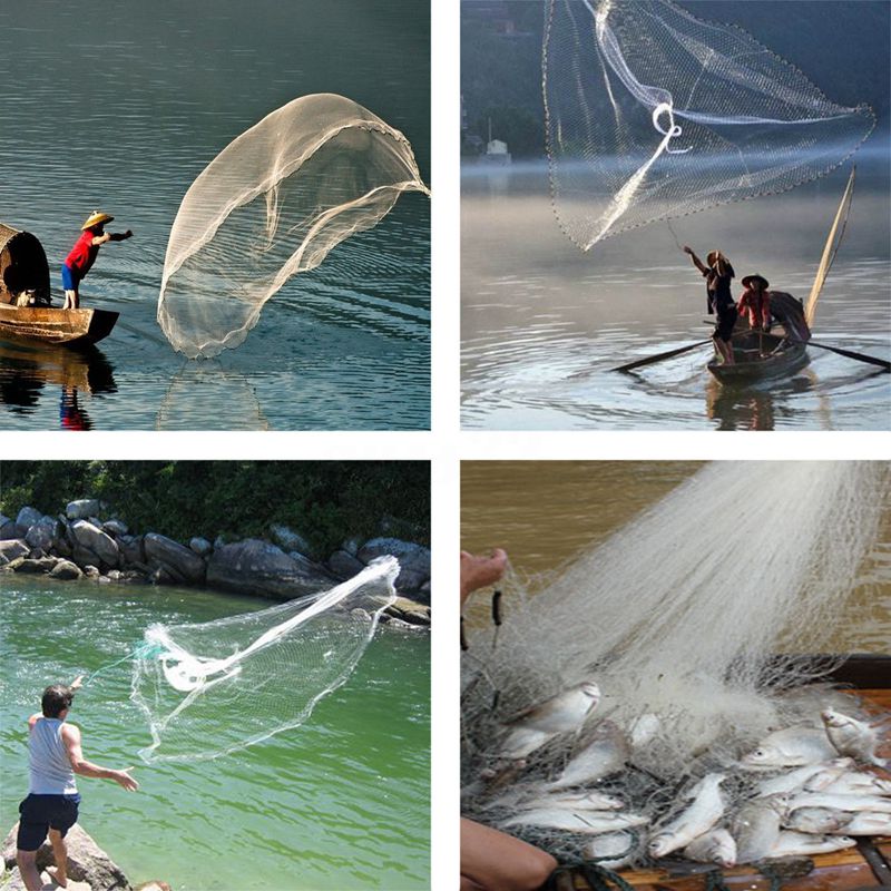 Cast Net Easy Throw Fishing Net - Image 3