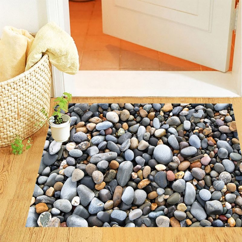 3D Floor Design Cobblestones Decor - Image 3