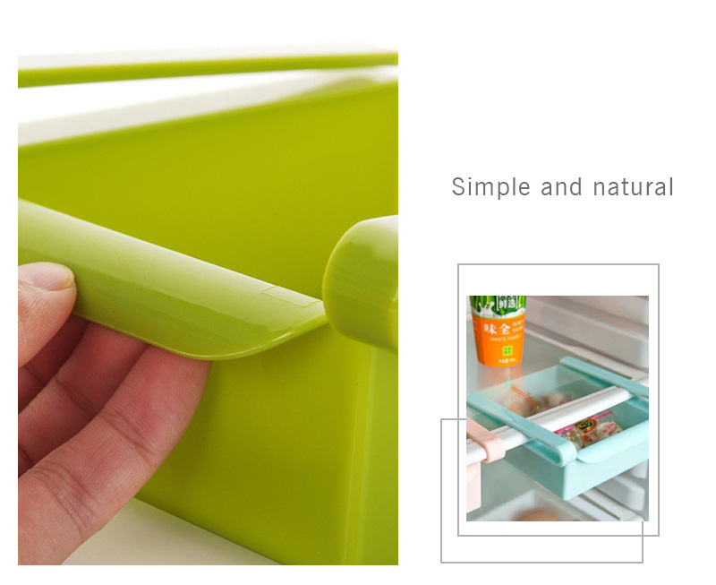 Kitchen Fridge Storage Rack