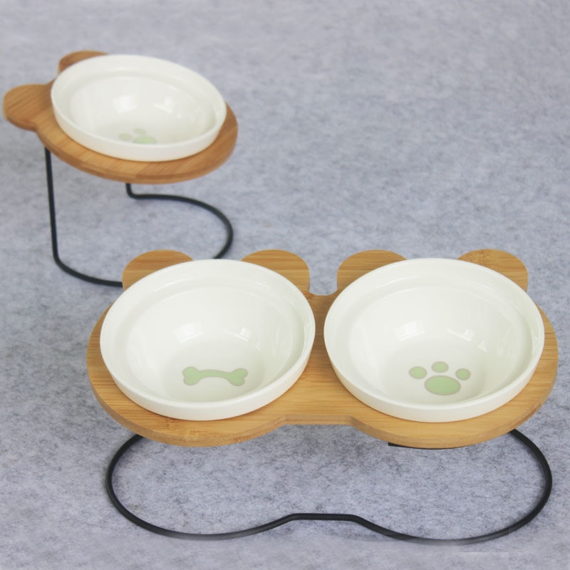 Ceramic Pet Bowl Feeder Stand - Image 6