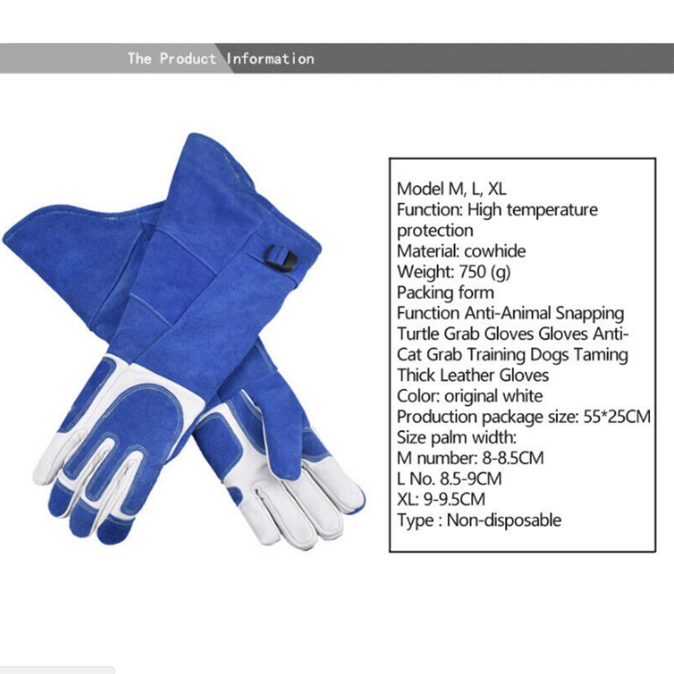 Bird Handling Gloves Training Supplies - Image 4