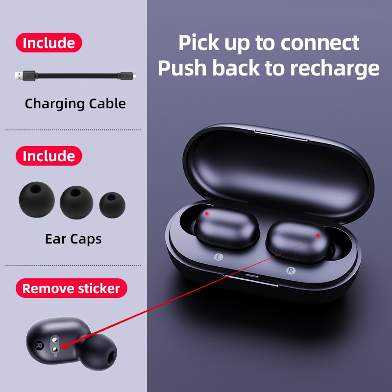 Bluetooth Earpods Wireless Earbud - Image 2