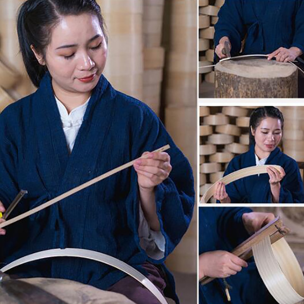 Bamboo Steamer Basket Kitchen Set - Image 3
