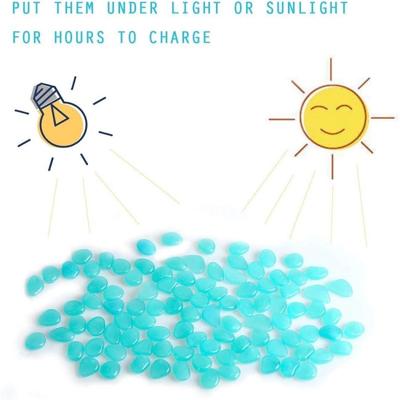 Glow in Dark Pebbles - Image 3