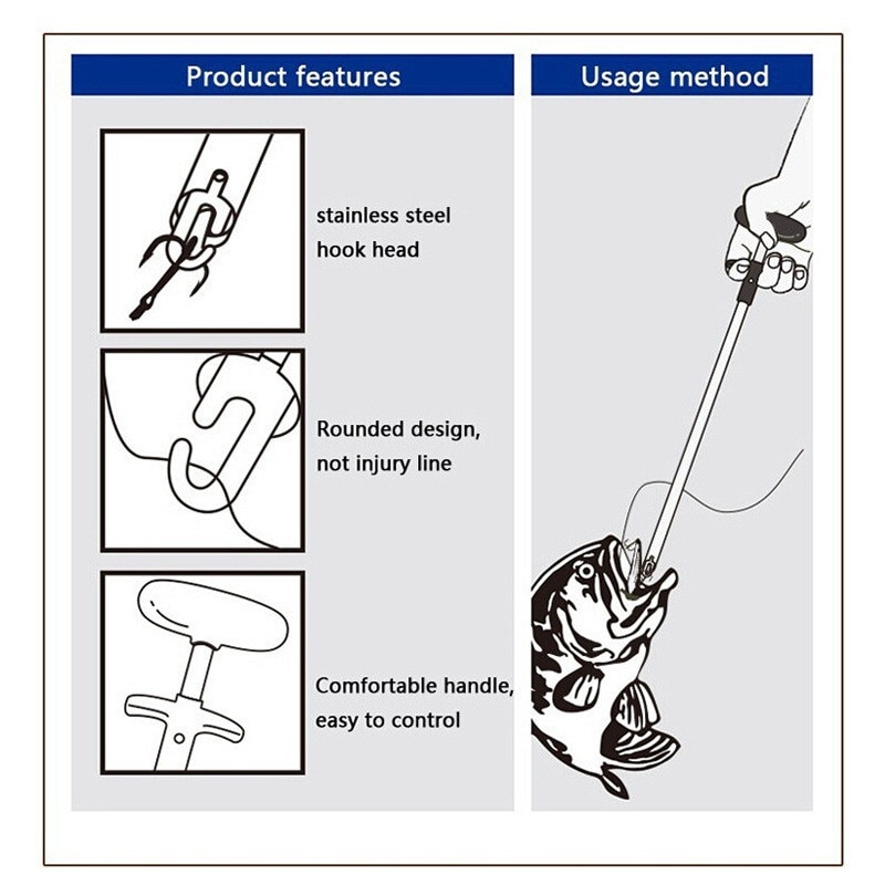 Fish Hook Remover Fishing Hand Tool
