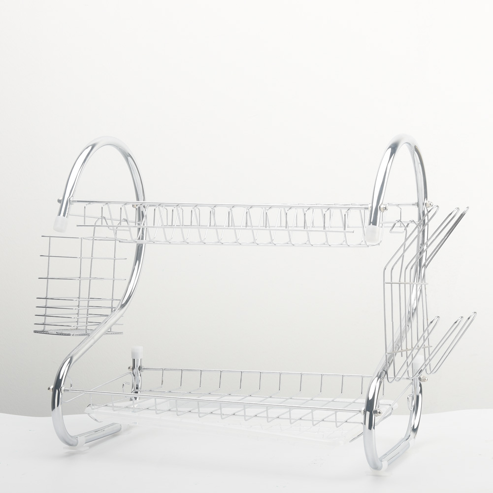 2 Tiers Dish Rack Organizer - Image 2