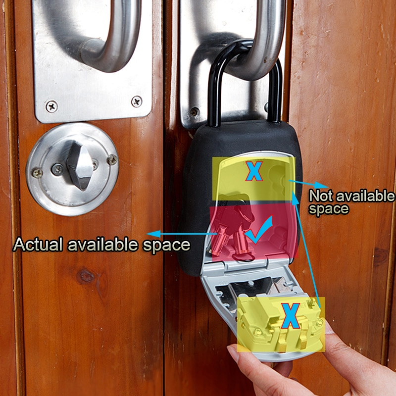 Combination Padlock Security Shackle - Image 3