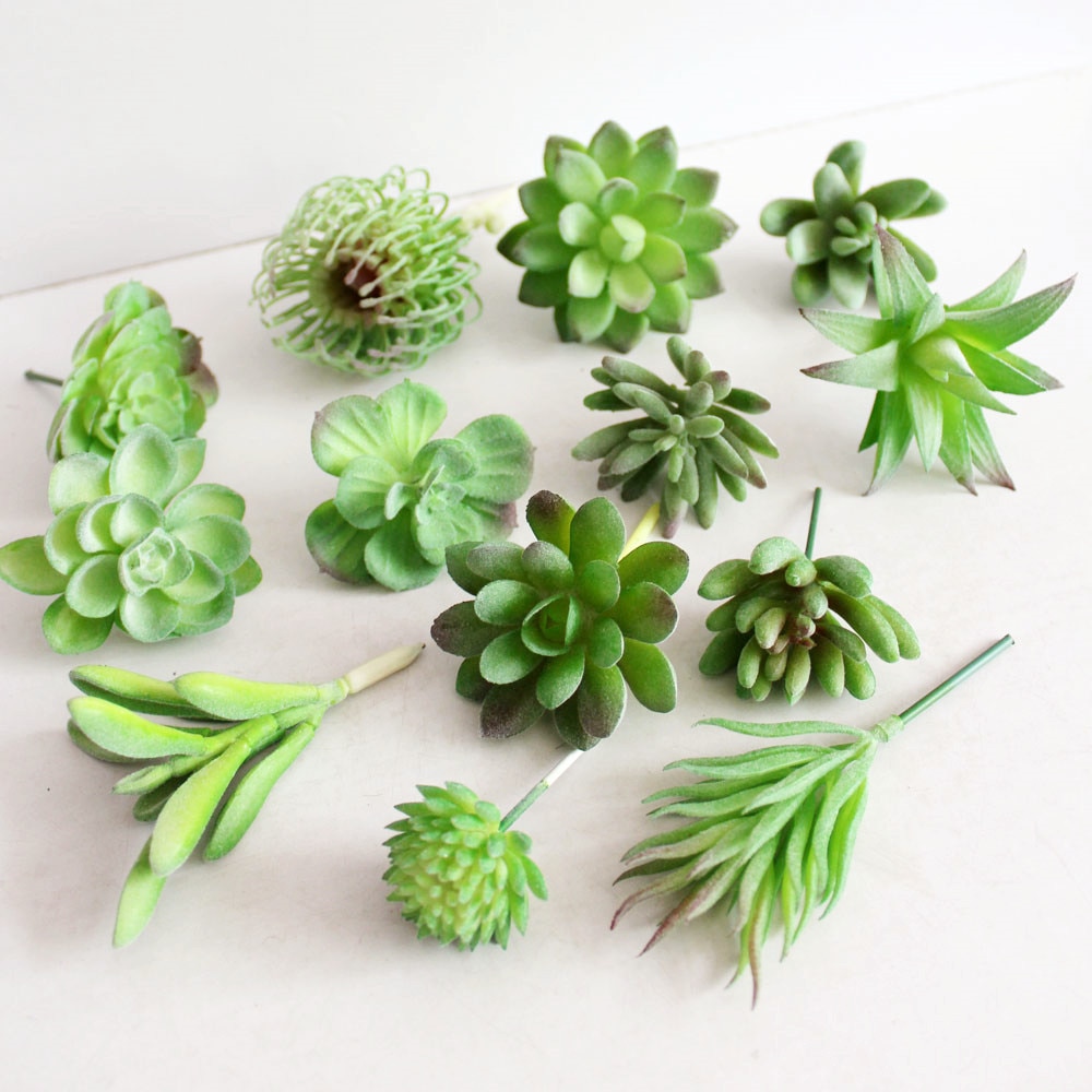 Artificial Succulents Fake Cactus Plants - Image 2