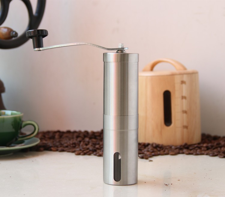30g Capacity Manual Coffee Grinder Stainless Steel - Image 4