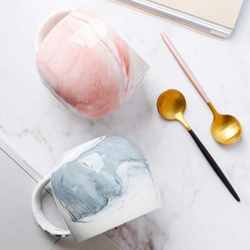 Ceramic Cup With Marble Pattern - Image 2