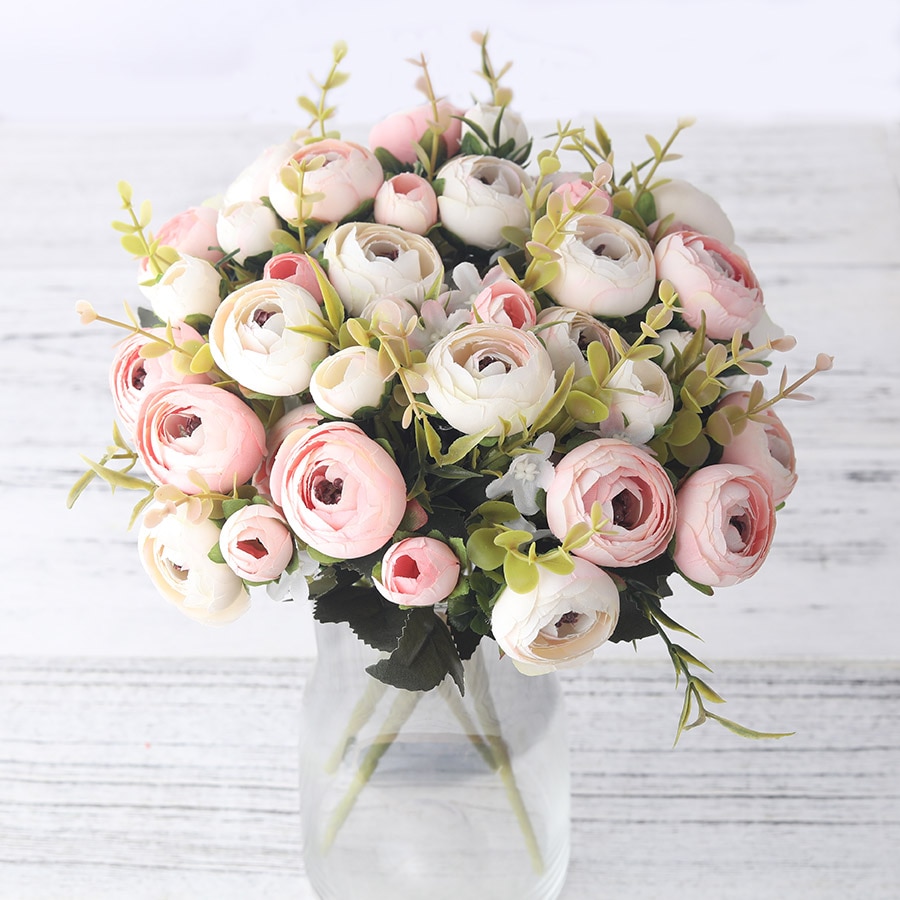 Artificial Flower Bouquet Silk Flowers - Image 4