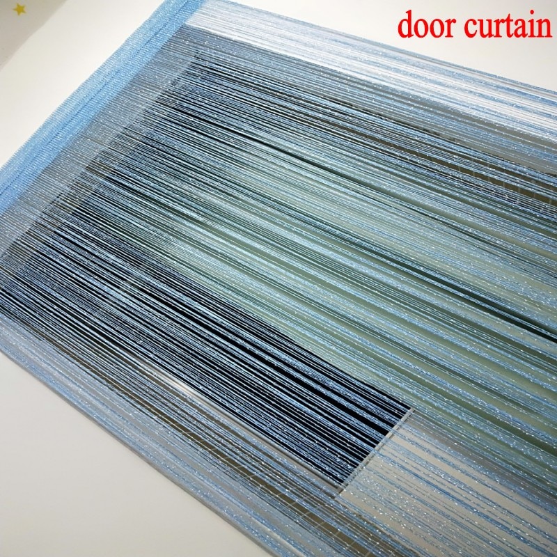 Beaded Door Curtains Shiny Tassel Drape - Image 2
