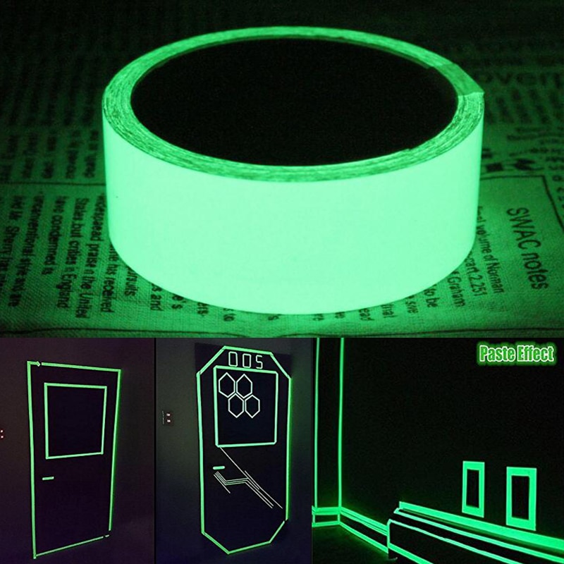 Fluorescent Tape Glow Emergency Sticker - Image 4