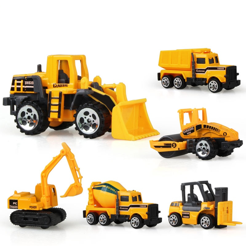 6 Types Engineering Toy Trucks - Image 6