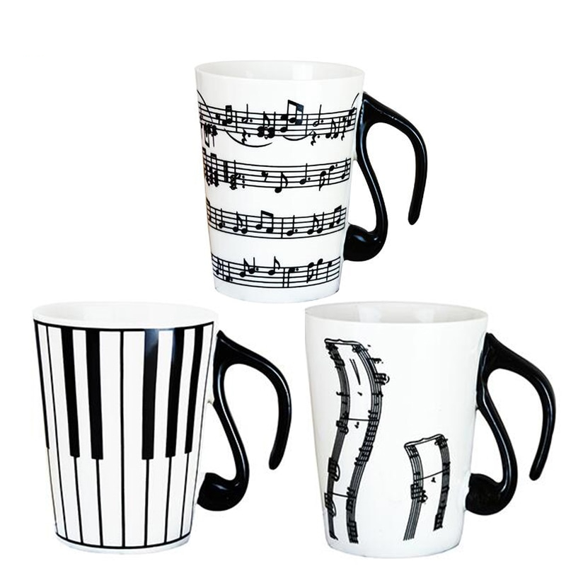 Ceramic Coffee Mugs Piano Musical Note - Image 6