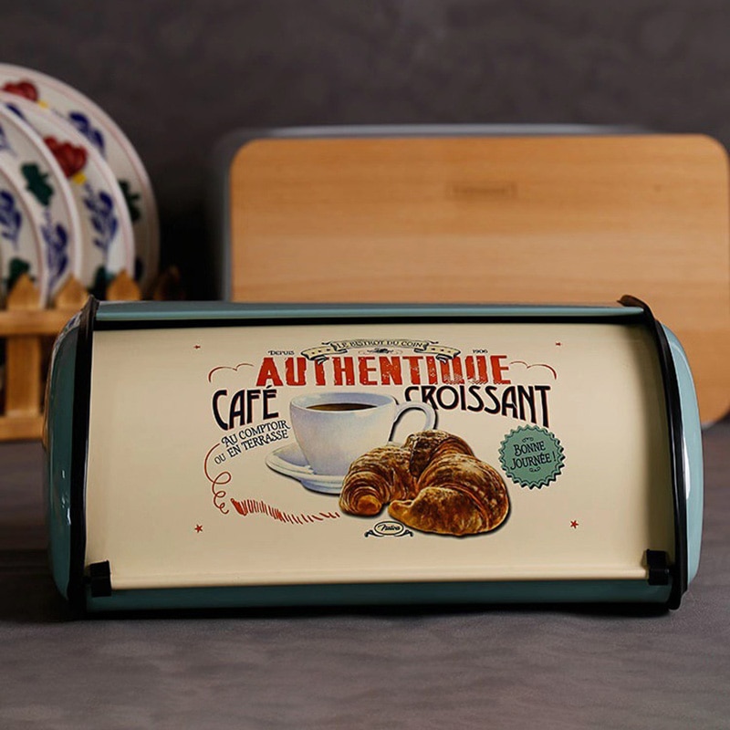 Bread Storage Container Metal Box - Image 2