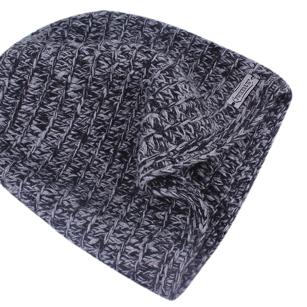 Knitted Beanie Hat Mens Winter Cap - Image 5