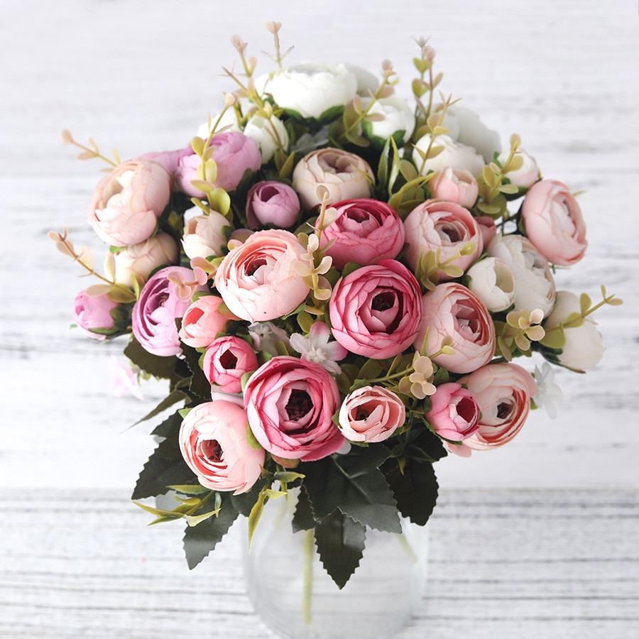 Artificial Flower Bouquet Silk Flowers - Image 5