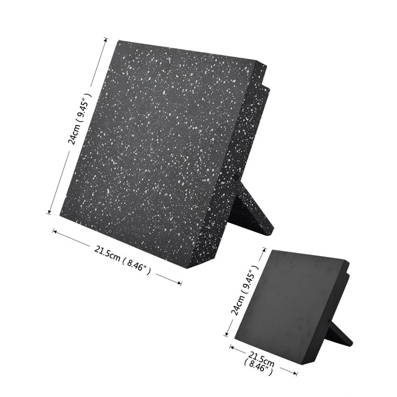 Black Knife Block Magnetic Holder - Image 2