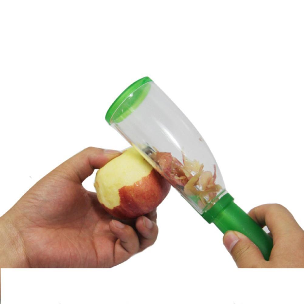 2-in-1 Fruit / Vegetable Peeler Peels and Catches Peels - Image 3