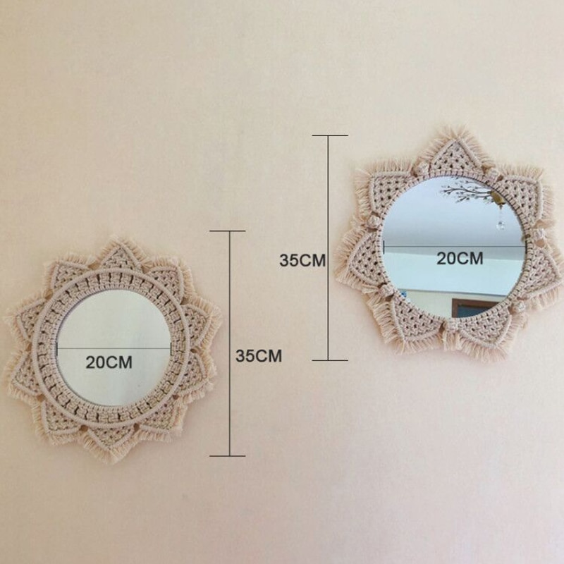 Decorative Wall Mirror Hanging Decor - Image 3