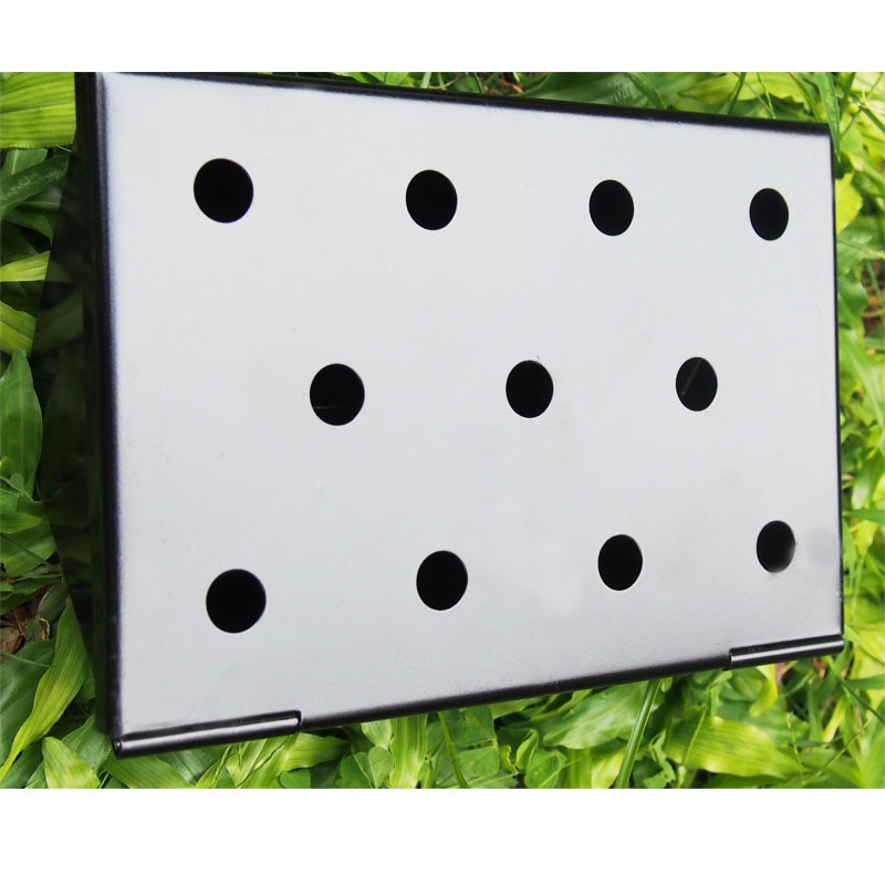 BBQ Smoker Box Heat-Resistant Chip Container - Image 3