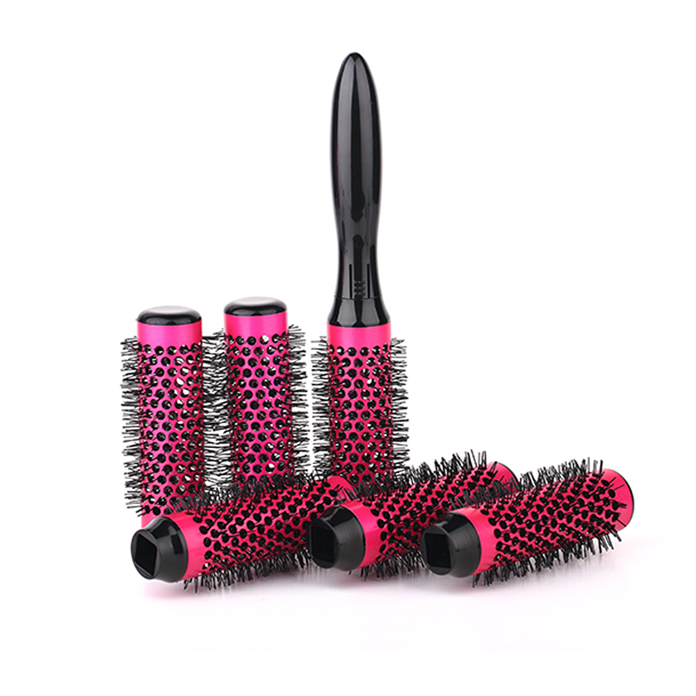 2-in-1 Round Hair Brush Rollers (Set of 6) - Image 3