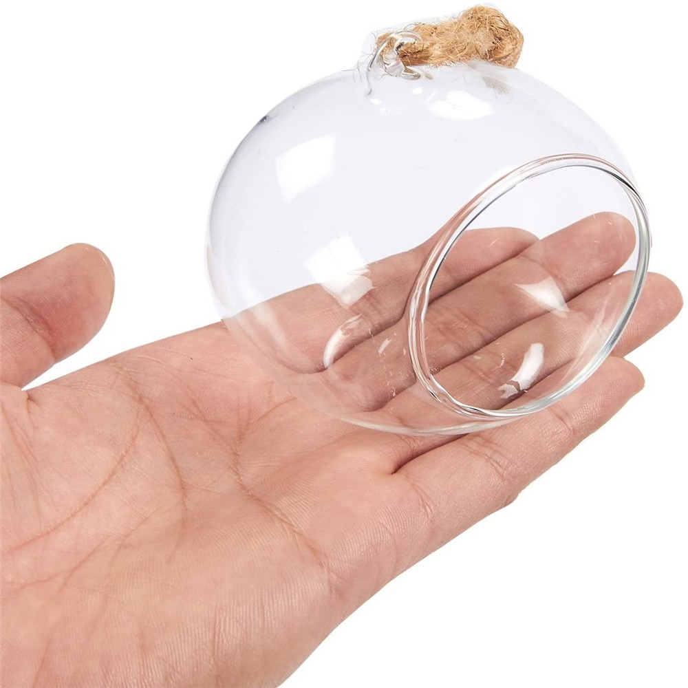 Clear Hanging Air Plant Vase - Image 3