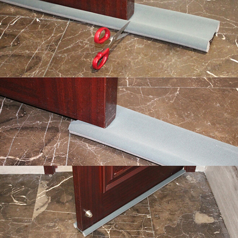 Door Bottom Seal Strip Stopper Guard - Image 3