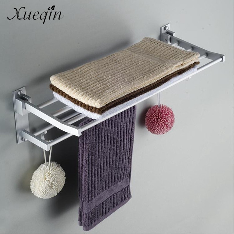 Bathroom Towel Shelf Clothes Rack