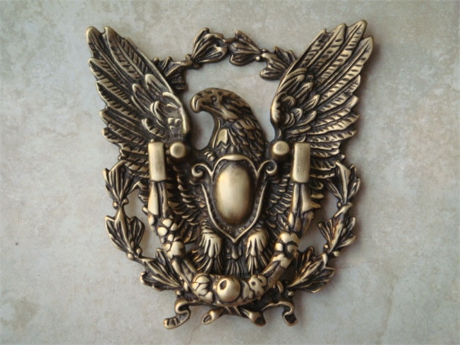Brass Door Knocker Eagle Design - Image 2