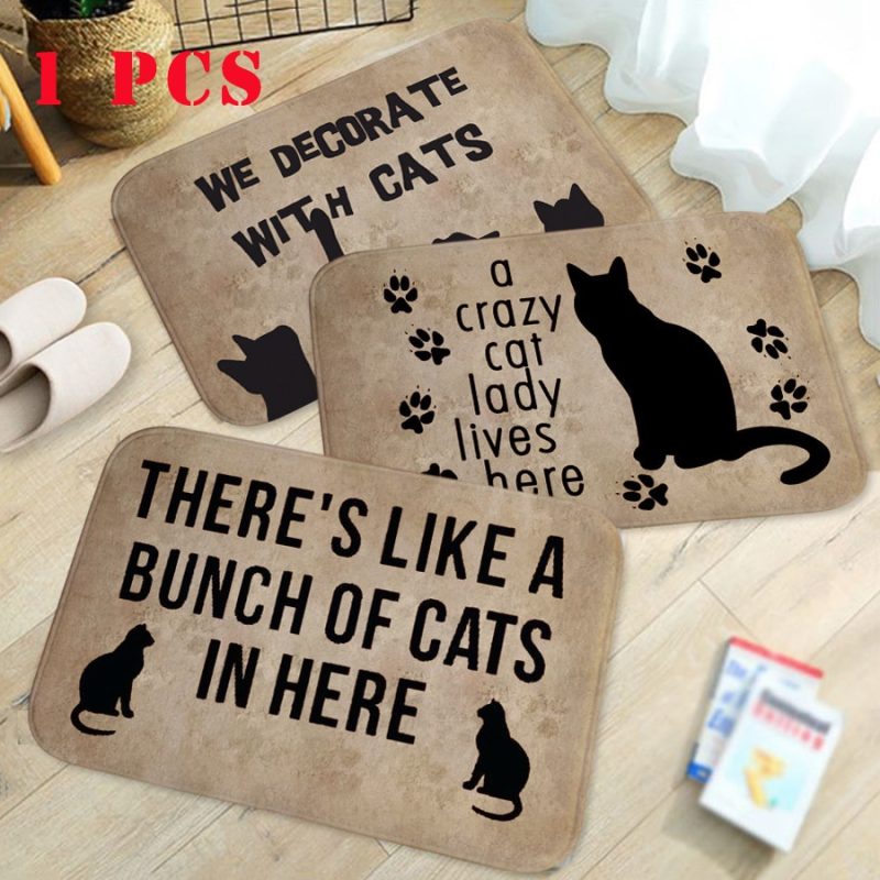 Cat Doormat Anti-Slip Entrance Rug - Image 5