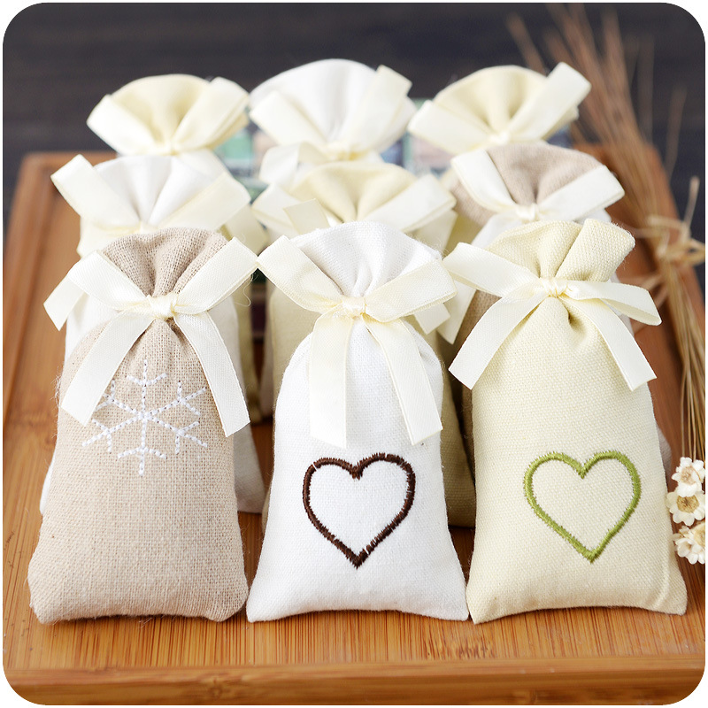 Closet Deodorizer in Embroidered Cloth Pouches - Image 2