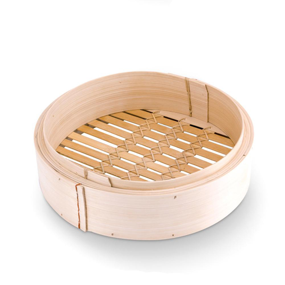 Bamboo Steamer Basket Kitchen Set