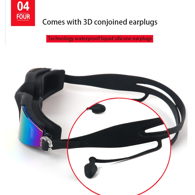 Anti Fog Swimming Goggles Unisex Eyewear - Image 4