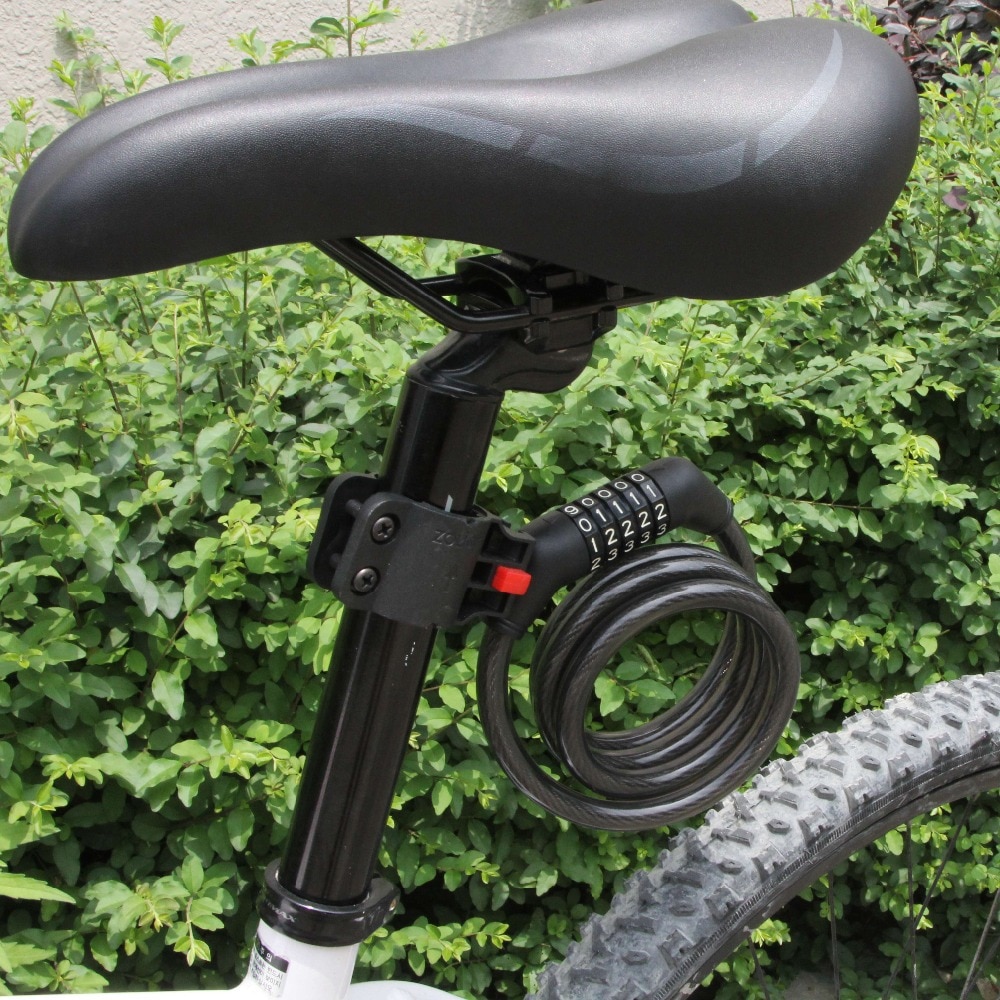 Bike Cable Lock 5-Digit Code - Image 5